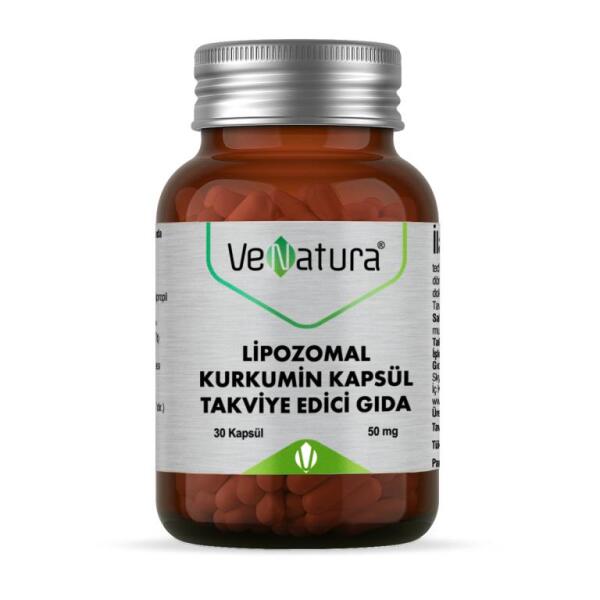 VeNatura Lipozomal Kurkumin 30 Kapsül - 1