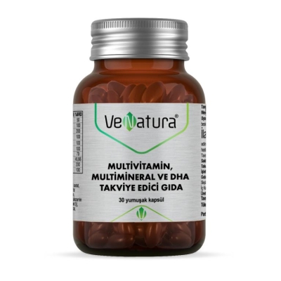 VeNatura Multivitamin, Multimineral ve DHA 30 Kapsül - 1