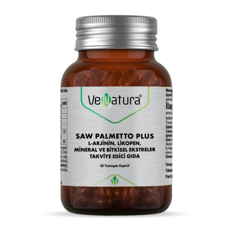 Venatura Saw Palmetto Plus 60 Kapsül - 1