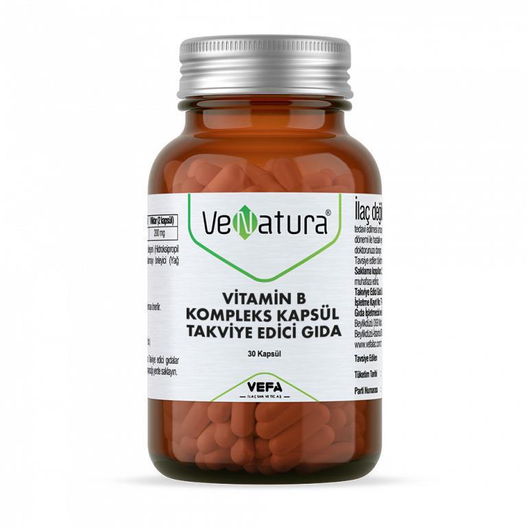 VeNatura Vitamin B Kompleks 30 Kapsül - 1