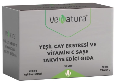 Venatura Yeşil Çay Ekstresi Ve Vitamin C 30 Saşe - 1