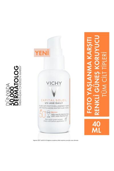 Vichy Capital Soleil UV Age Daily SPF50 Water Fluid 40 ml - 1