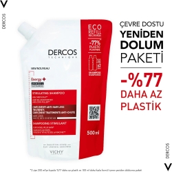 Vichy Dercos Energisant Saç Dökülmesine Karşı Şamp 500 ml - 2