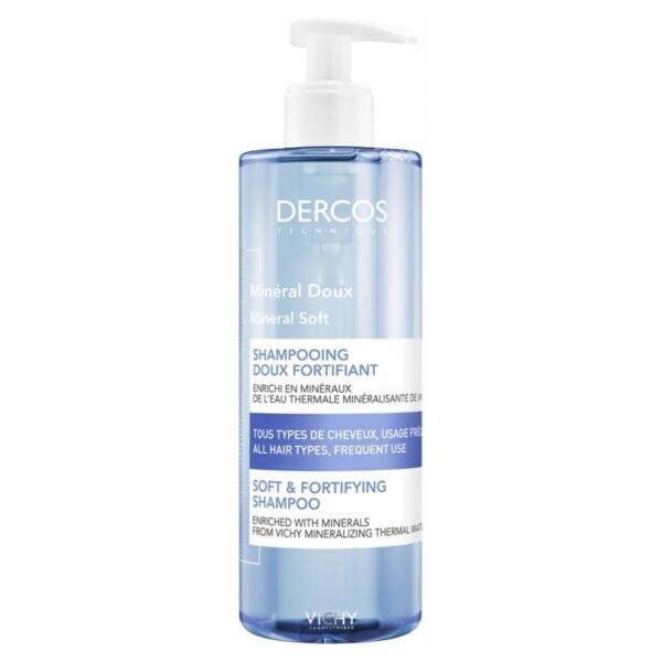 Vichy Dercos Mineral Soft Şampuan 400 ml - 1