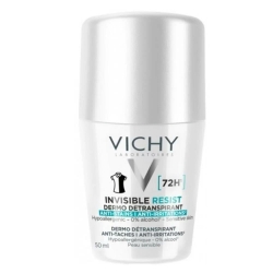 Vichy Invisible Resist 72H Antiperspirant Roll-On Deodorant 50ml - 1