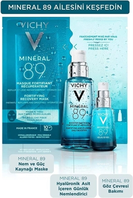 Vichy Mineral 89 Mineralizing Water + Hyaluronic Acid 50 ml Serum - 3