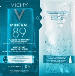 Vichy Mineral 89 Nem ve Güç Kaynağı Kağıt Maske 29 gr - 1