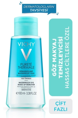 Vichy Purete Thermal Göz Makyaj Temizleyicisi 100 ml - 1