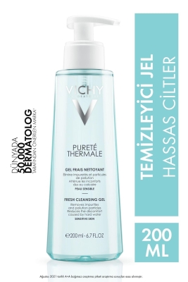 Vichy Purete Thermale Fresh Cilt Temizleyici Jel 200 ml - 1