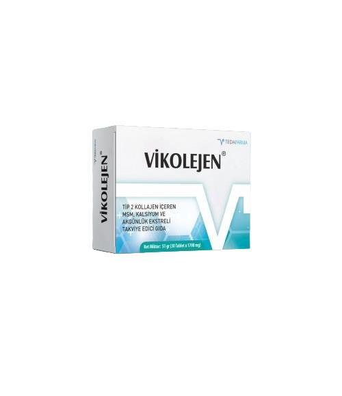 Vikolejen Tip 2 Collagen 30 Tablet - 1