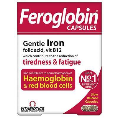 Vitabiotics Feroglobin 30 Kapsül - 1