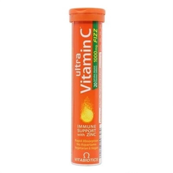 Vitabiotics Ultra Vitamin C 1000 mg 20 Efervesan Tablet - 1