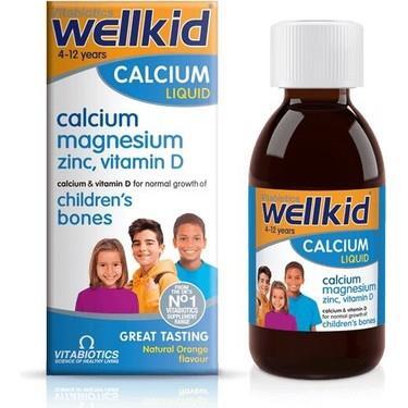 Vitabiotics Wellkid Calcium Liquid Şurup 150 ml - 1