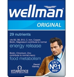 Vitabiotics Wellman Erkek İçin 30 Tablet - 1