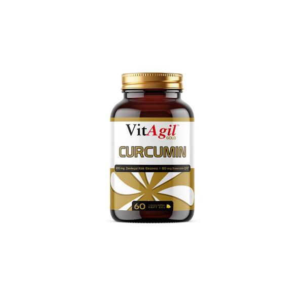 VitAgil Gold Curcumin 800 mg 60 Kapsül - 1