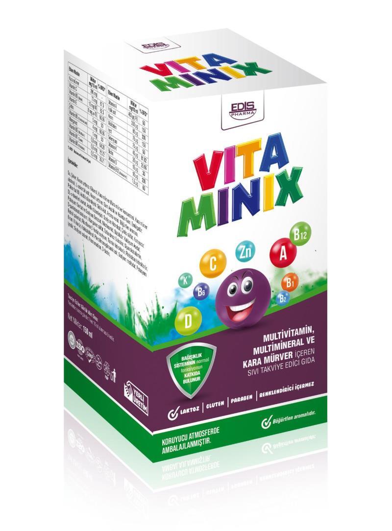 Vitaminix Kara Mürver Şurubu 150 Ml - 1