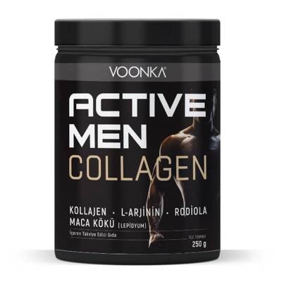 Voonka Collagen Active Men 250 gr - Yeşil Elma - 1