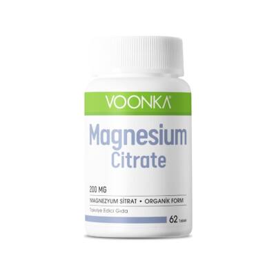 Voonka Magnesium Citrate 200 mg 62 Tablet - 1