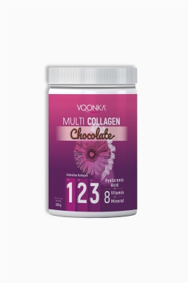 Voonka Multi Collagen Powder 380 Gr Çikolata Aromalı - 1