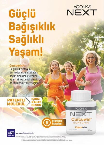 Voonka Next Curcuwin Zerdeçal Ekstresi 32 Tablet - 3