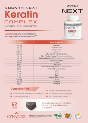 Voonka Next Keratin Complex 62 Tablet - 3