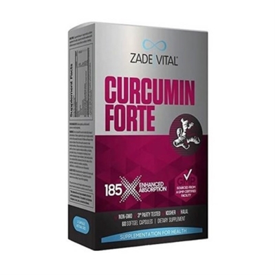 Zade Vital Curcumin Forte 1000 mg 40 Bitkisel Kapsül - 1