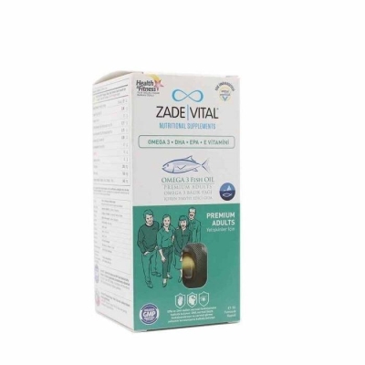 Zade Vital Premium Adults Balık Yağı 50 Kapsül - 1